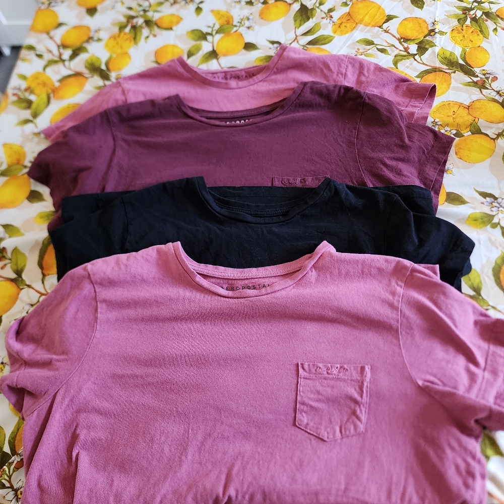 4 aeropostal shirts